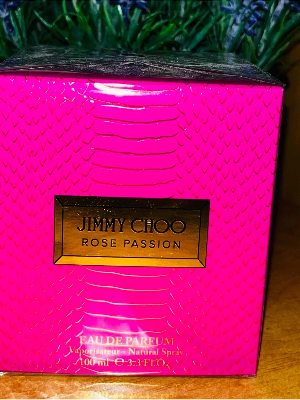 Moschino Hot Pink Teddy Bear Body Oil Bottle